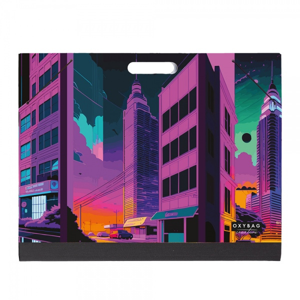 OXYBAG Lamino desky na výkresy A3, Picasso City