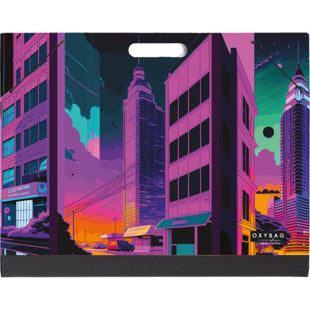 OXYBAG Lamino desky na výkresy A3, Picasso City