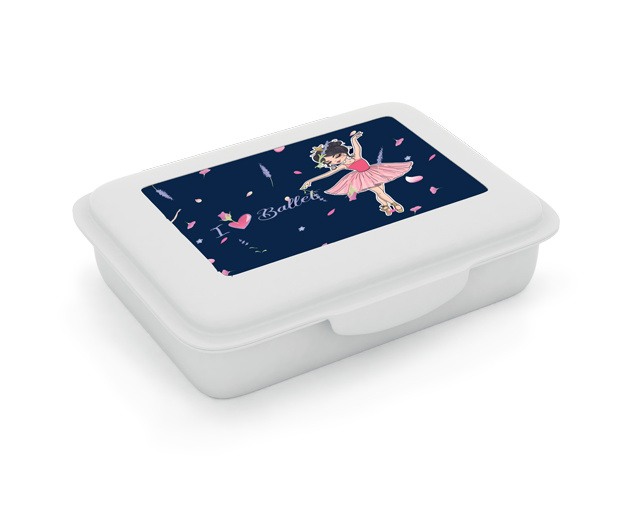 Oxybag Box na svačinu s přihrádkou Baletka 958424