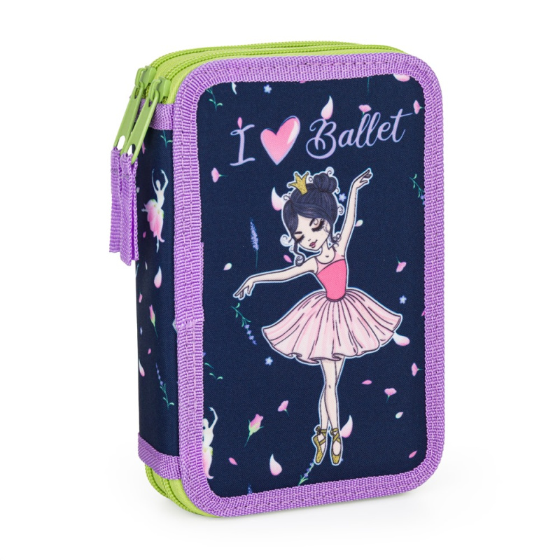 Penál 2 p. prázdný Baletka KARTONPP