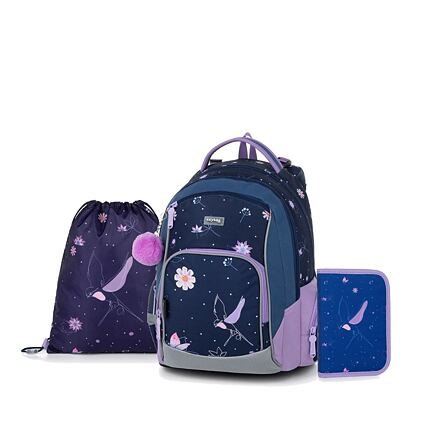 OXYBAG Školní set 3ks OXY GO Květiny