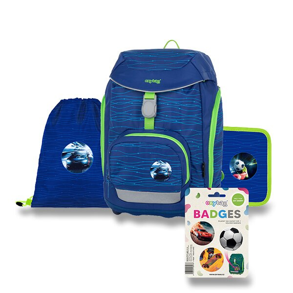 Set 4dílný OXY Sherpy Blue