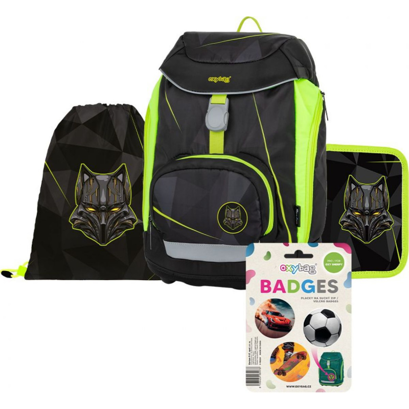 Oxybag Set 4dílný OXY Sherpy Wolf