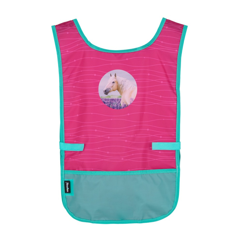 Zástěra pončo Oxy Sherpy - Pink