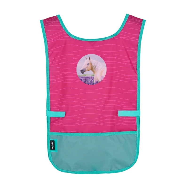 Zástěra pončo Oxy Sherpy - Pink