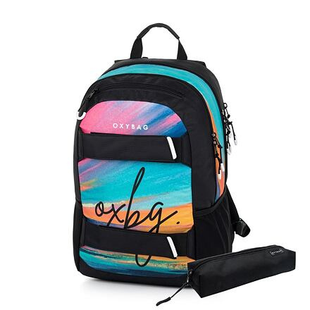 OXYBAG Studentský batoh + etue OXY Sport California