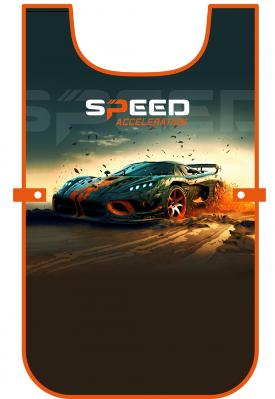 KARTON P+P Zástěra pončo Auto