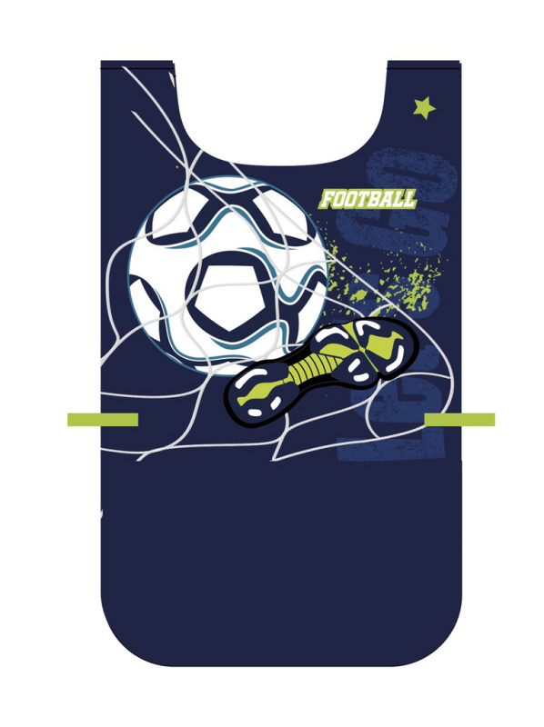 KARTON P+P Zástěra pončo Fotbal