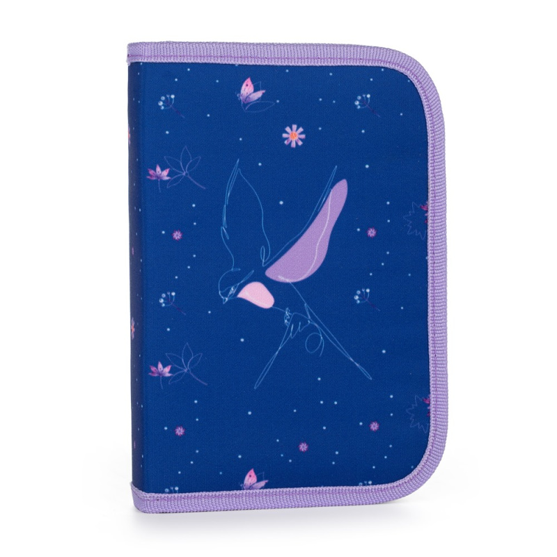 Oxybag Penál 1 p. 2 chlopně, prázdný OXY GO Květiny