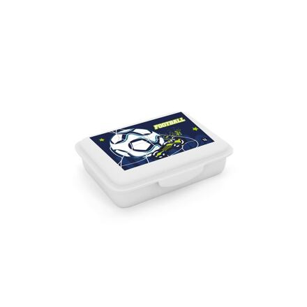 Karton P+P box na svačinu fotbal