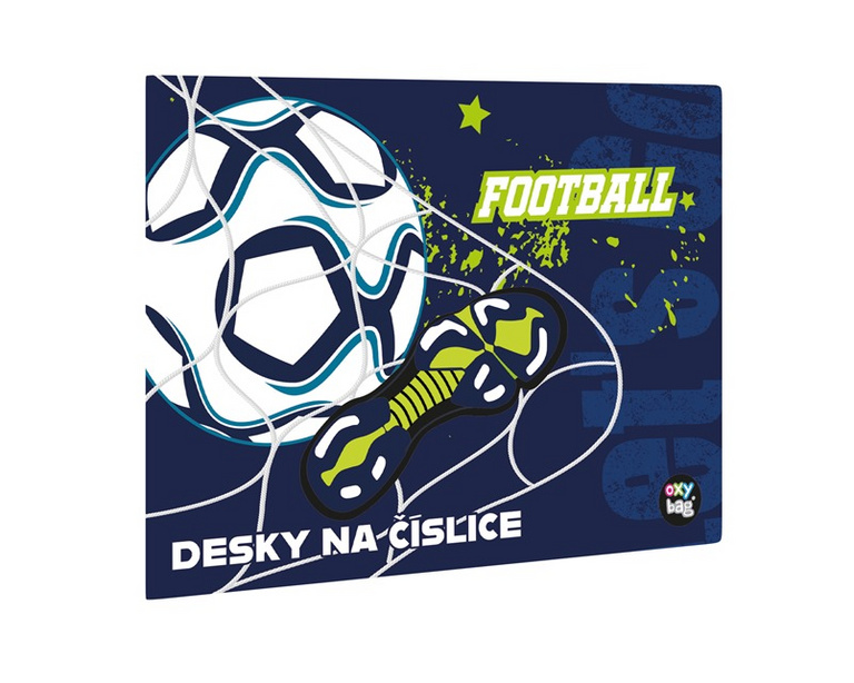 OXYBAG Desky na číslice Fotbal