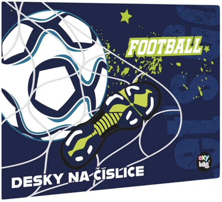 OXYBAG Desky na číslice Fotbal