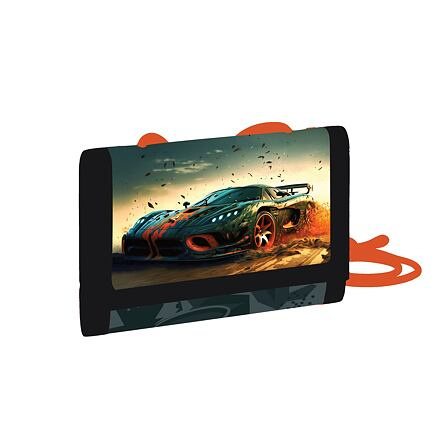KARTON P+P Dětská textilní peněženka Auto