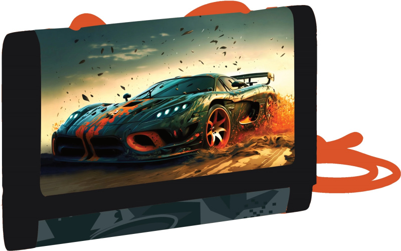 KARTON P+P Dětská textilní peněženka Auto