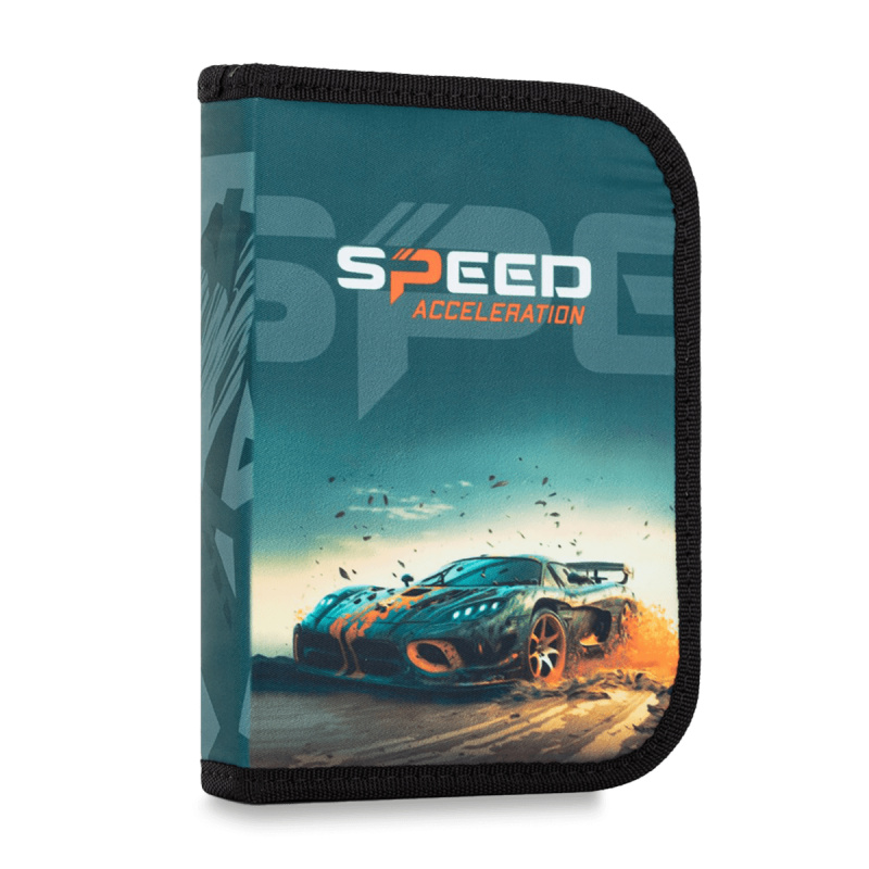 Oxybag Penál 1 p. 2 chlopně, prázdný Auto