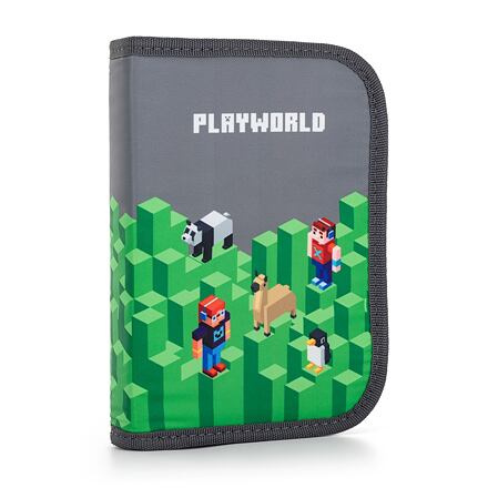 OXYBAG Školní penál jednopatrový Playworld