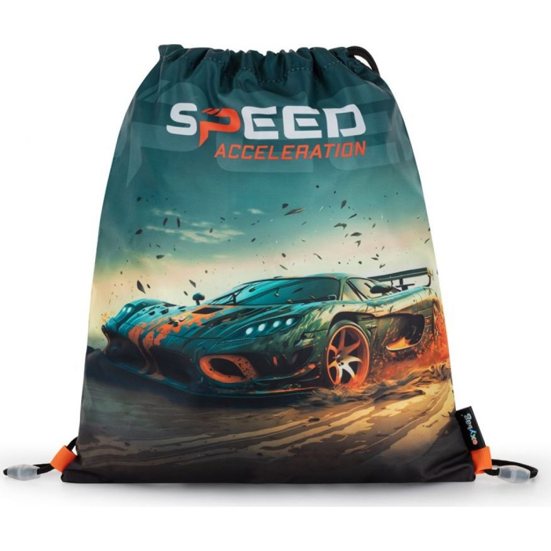 Sáček na cvičky auto