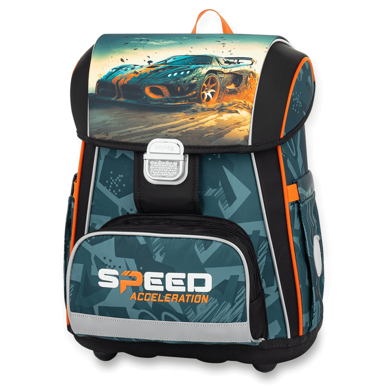 Oxybag Školní batoh PREMIUM auto