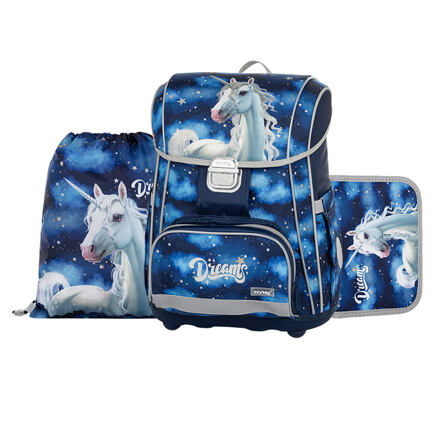 OXYBAG Školní set 3ks Premium Unicorn 1