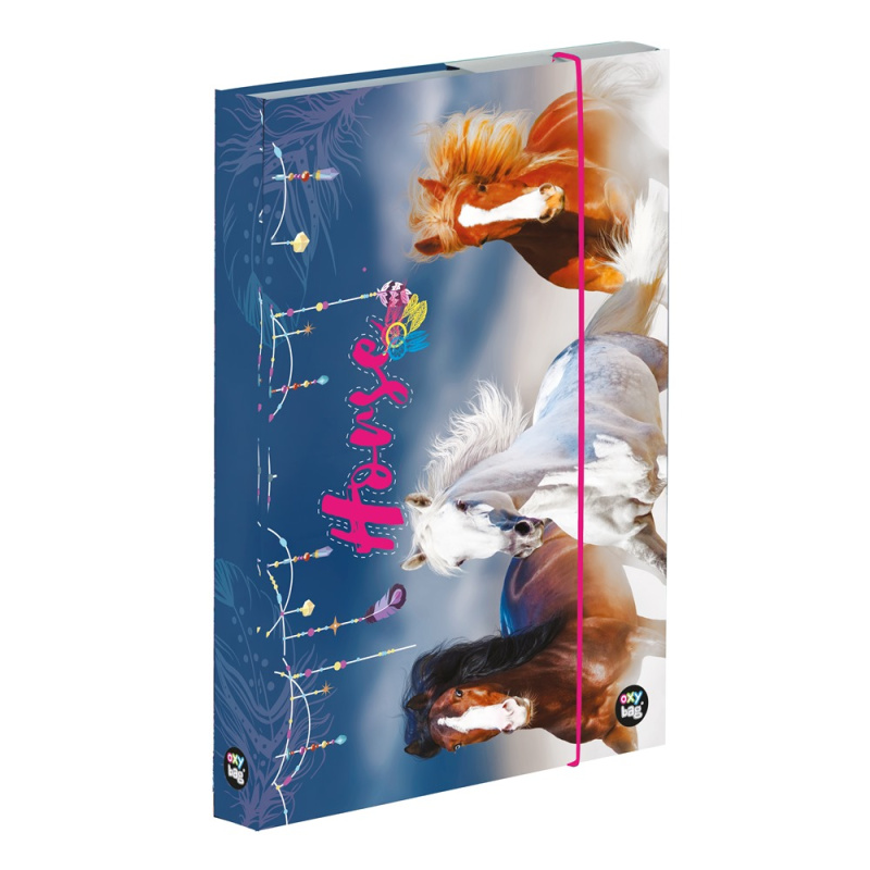 OXYBAG Box na sešity A4 Kůň