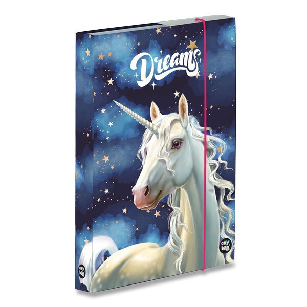 OXYBAG Box na sešity A4 Unicorn 1