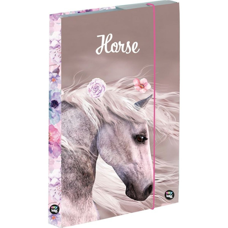 OXYBAG Box na sešity A5 Jumbo Kůň Romantic