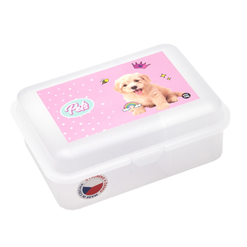 Karton P+P box na svačinu mazlíčci
