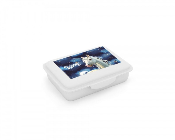 Karton P+P box na svačinu Unicorn 1