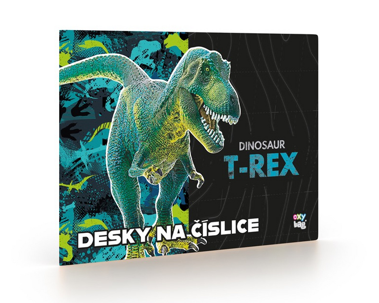 OXYBAG Desky na číslice Premium Dinosaurus