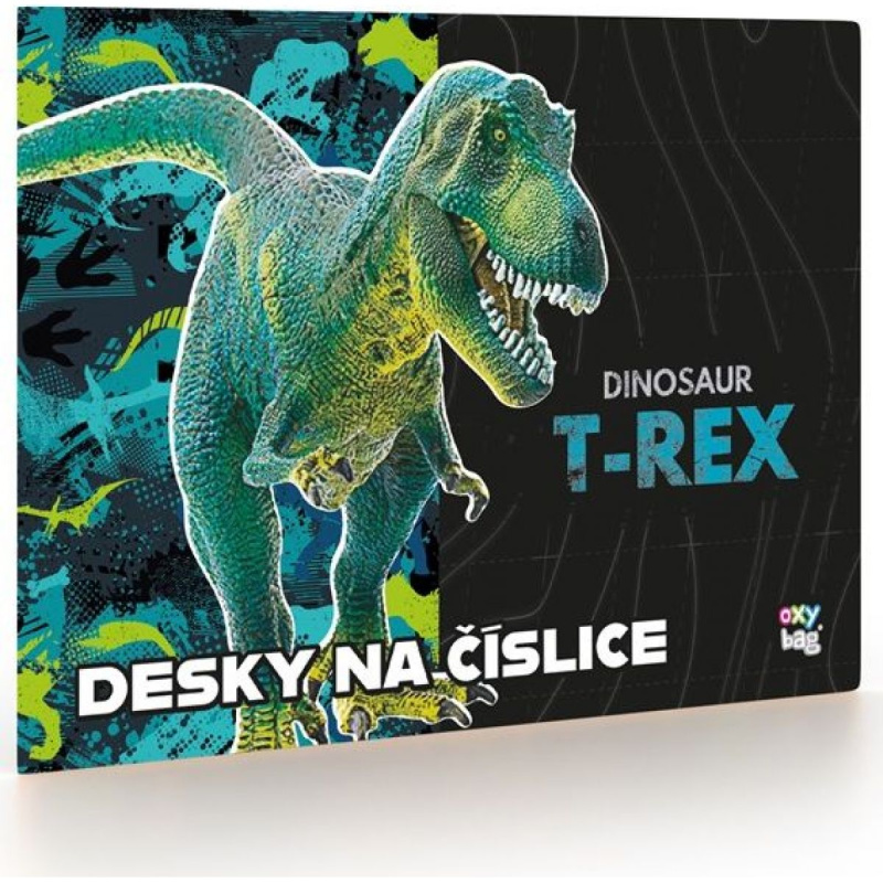 OXYBAG Desky na číslice Premium Dinosaurus