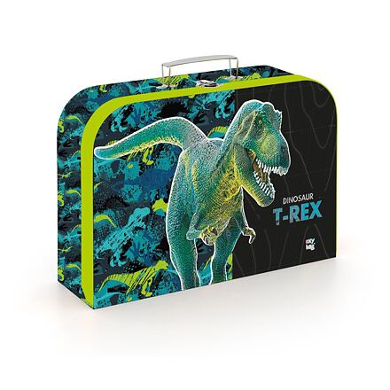 Oxybag Kufřík lamino 34 cm Premium Dinosaurus