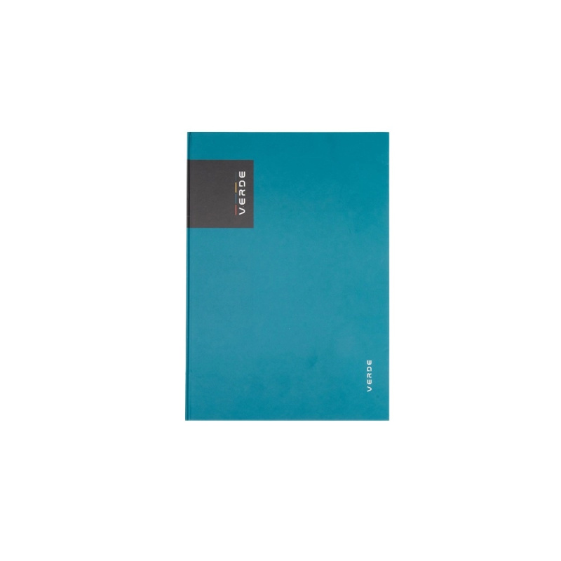 Záznamní kniha A5 VERDE Milano, 96 listů, linkovaná