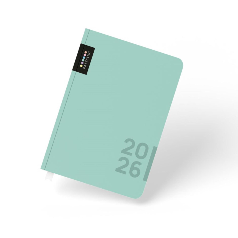 Pastelini A5 týdenní 2025 zelená
