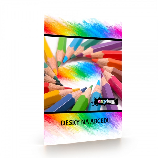 Karton P+P Desky na abecedu Pastelky