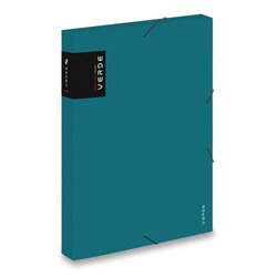 Krabice PP s gumou A4 VERDE milano KARTONPP