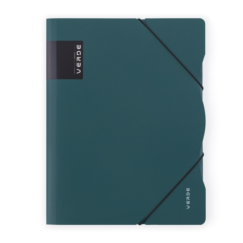 Sloha s gumou A4 PP VERDE zelená KARTONPP