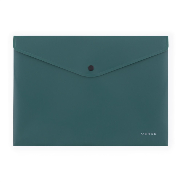 Zakládací pouzdro s drukem Verde - A4, zelené, 1 ks