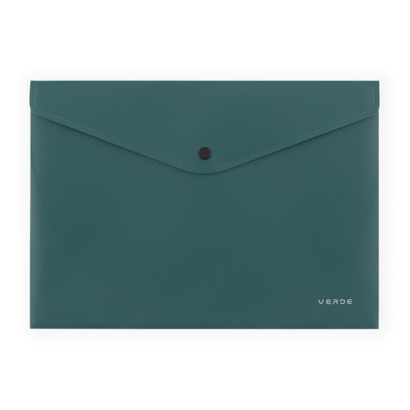 Zakládací pouzdro s drukem Verde - A4, zelené, 1 ks