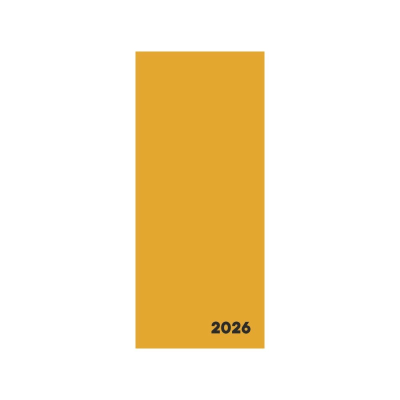 Týdenní diář 2026 Verde hořčice