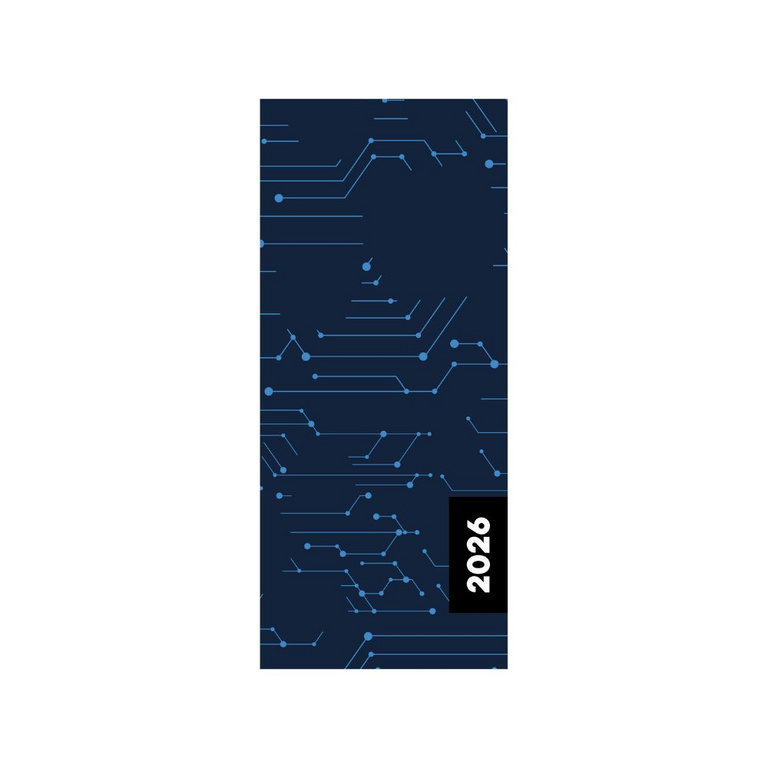 Měsíční diář PVC 2026