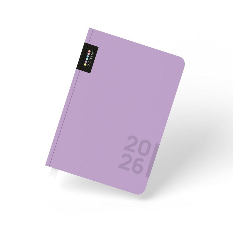 Diář A5 Týdenní 2026 Fialový Pastelini