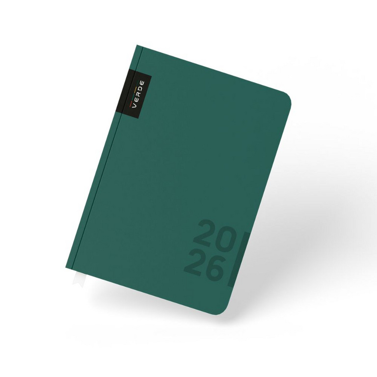 Denní diář A5 2026 Verde zelený