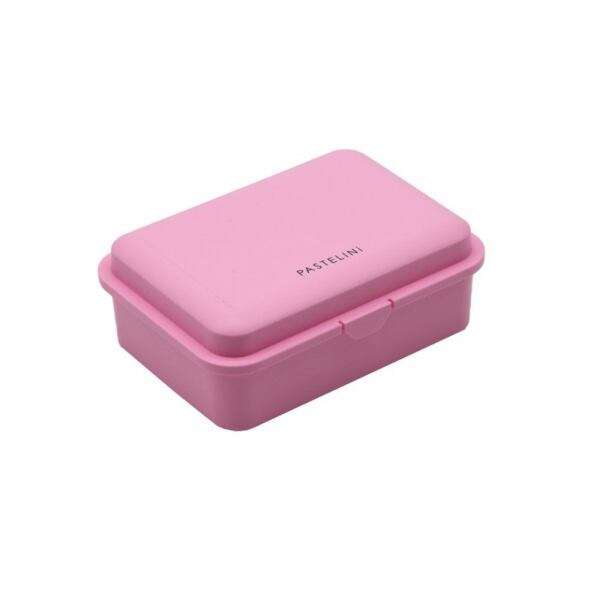 Karton P+P Box na svačinu Pastelini růžová