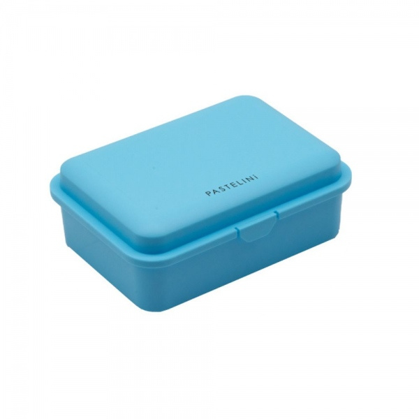 Karton P+P Box na svačinu Pastelini modrá