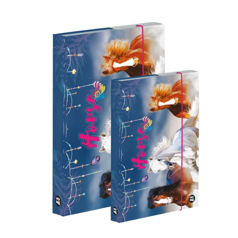 Sada boxů na sešity A4 a A5 Kůň