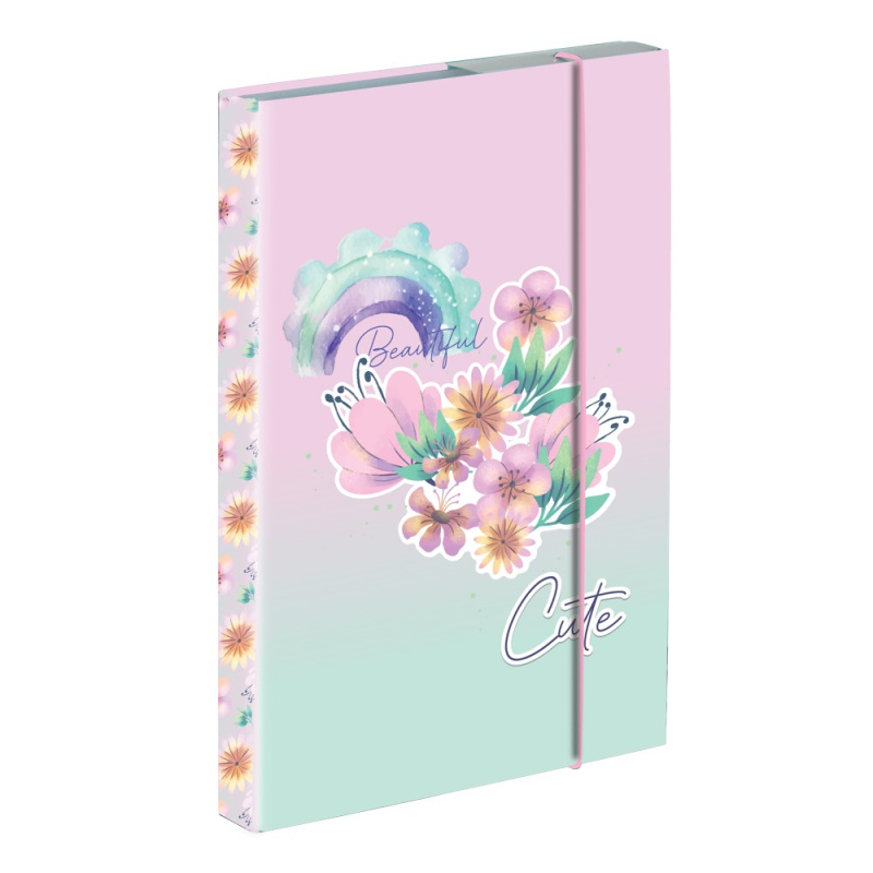 Karton P+P A4 Flowers 5-75021