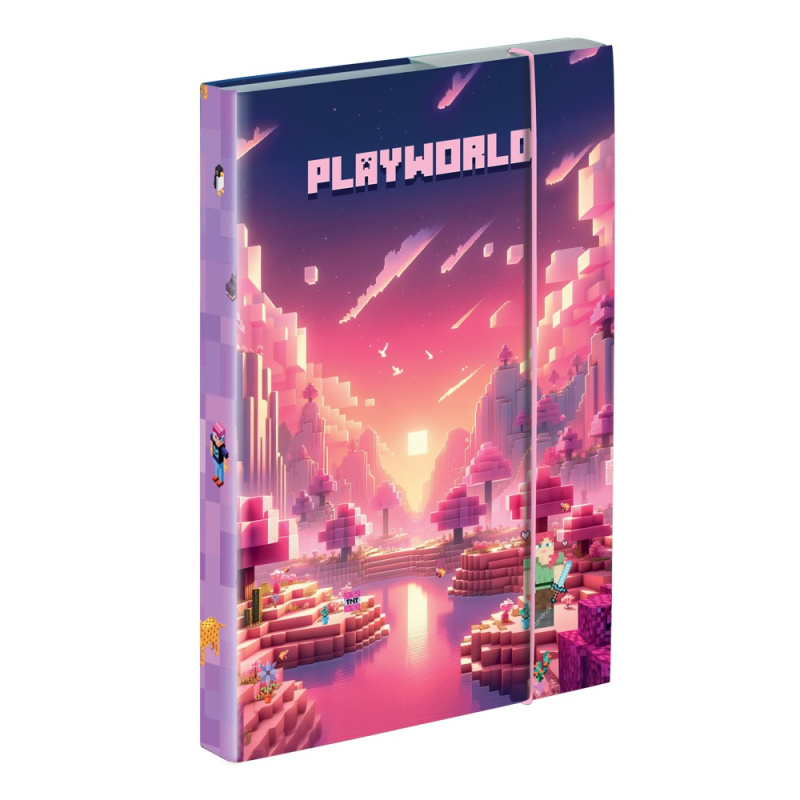 Box na sešity Playworld pro dívky