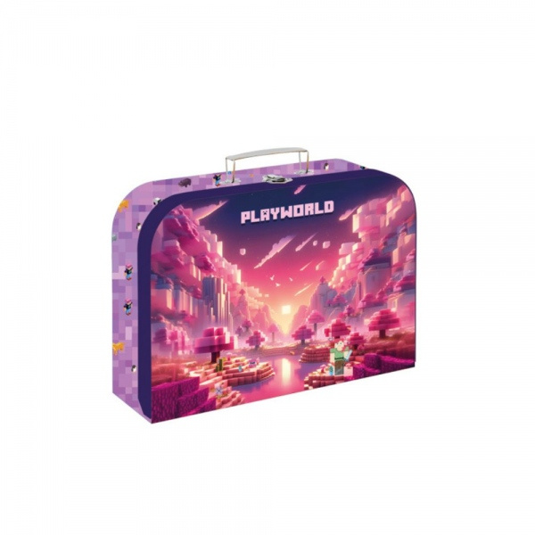 Karton P+P Kufřík lamino Playworld Girl 34 cm