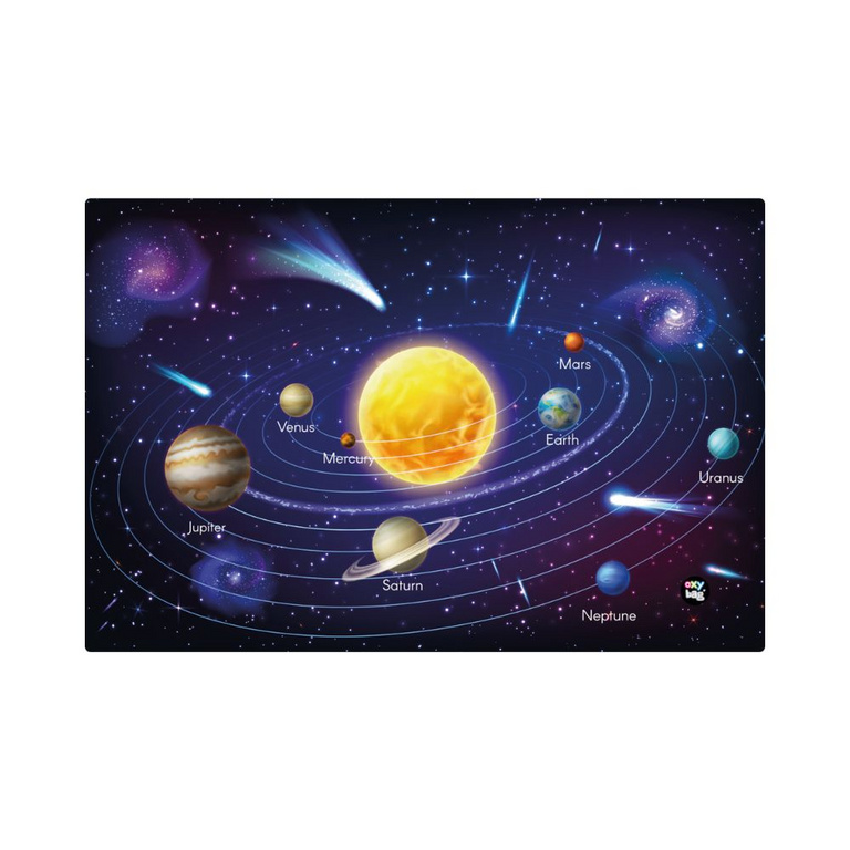 Podložka na stůl PP 60 x 40 cm planets