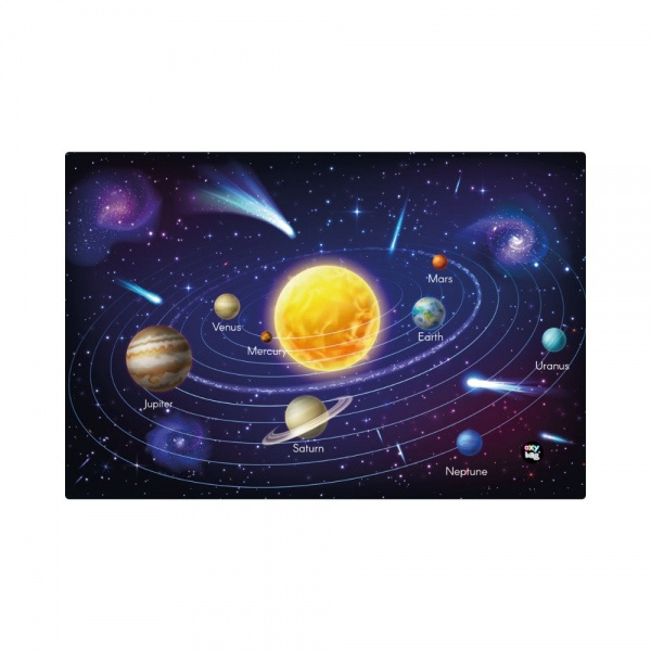 Podložka na stůl PP 60 x 40 cm planets